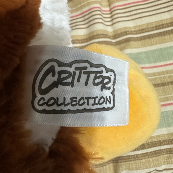 Brown and White Plush Dog Toy - Picture 10 of 10